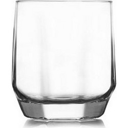 LAV Σετ Ποτήρια Κρασιού Γυάλινα Diamond 215ml 3τμχ LVDIA0521A