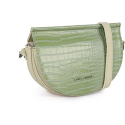 Laura Ashley Γυναικείο Τσαντάκι Χιαστί από Δερματίνη Πράσινο Mint με Στενό Λουρί 651LAS1771