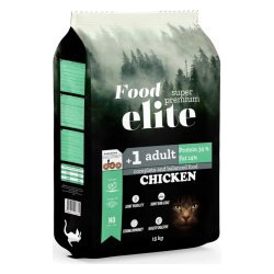 Food Elite Super Premium +1 Adult with Chicken 15kg