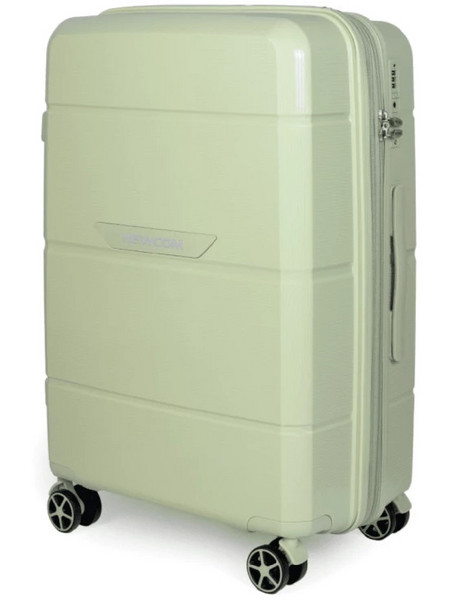 Newcom N1595/70 Βαλίτσα Μεγάλη 75.5x49.5x29.5cm με 4 Ρόδες Πράσινο Mint