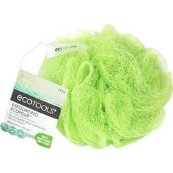 EcoTools Exfoliating Ecopouf Σφουγγάρι Μπάνιου Τούλι για Απολέπιση Πράσινο