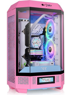Thermaltake The Tower 300 Bubble Pink Gaming Micro Tower Κουτί Υπολογιστή με Πλαϊνό Παράθυρο