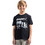 District75 Παιδικό T-Shirt Κοντομάνικο Μαύρο 125KBSS-379-071