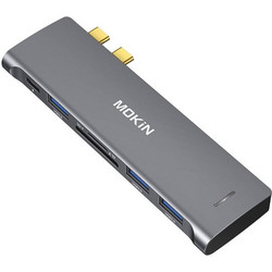 MOKiN MUC2205 Dual USB-C Docking Station με HDMI PD