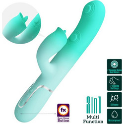 Pretty Love Gigi Rabbit Aqua Δονητής Rabbit Πράσινος
