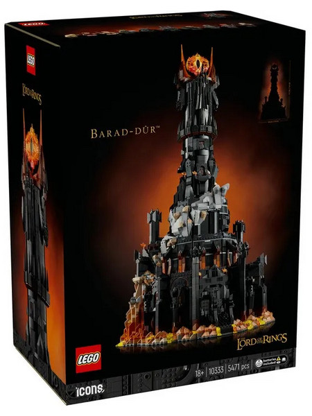Lego Icons The Lord of the Rings Barad-dur για 18+ Ετών 10333