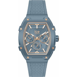 Ice Watch Γυναικείο Ρολόι Χρονογράφος με Μπλε Καουτσούκ Λουράκι IC022867