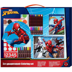 Spider-Man Σετ Ζωγραφικής με Βαλιτσάκι 54x47cm 31τμχ 508164