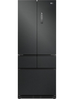 Frigelux FRD190XBI Ψυγείο Ντουλάπα 413lt No Frost Υ193xΠ84.4xΒ59.8cm Μαύρο