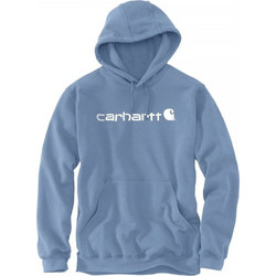 Carhartt Ανδρικό Φούτερ με Κουκούλα & Τσέπες Μπλε 100074-HD0