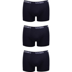Uomo Ανδρικά Μποξεράκια Σετ 3Pack Navy Μπλε ANTR0451