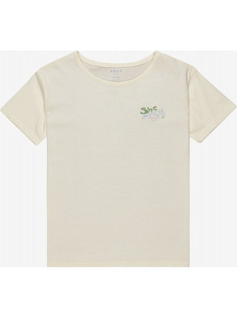 Roxy Παιδικό T-Shirt Κοντομάνικο Μπεζ ERGZT04121-WBS0