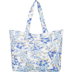 Roxy Anti Bad Vibes Υφασμάτινη Τσάντα Θαλάσσης Ώμου Γαλάζια 35x40cm ERJBT03406-WBS6
