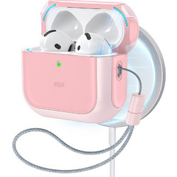 ESR Orbit Halolock MagSafe Θήκη Σιλικόνης για Apple AirPods 4 Ροζ