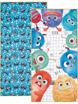 Kentia Float 253 Παιδική Πετσέτα Θαλάσσης Microfiber Μπλε 70x140cm 77972