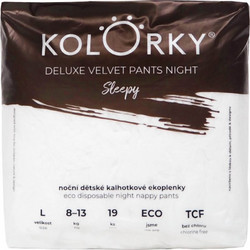 Kolorky Deluxe Velvet Pants Night Sleepy Πάνες Βρακάκι 8-13kg 19τμχ