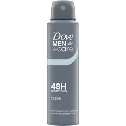 Dove Clean Ανδρικό Αποσμητικό Spray 48h 150ml