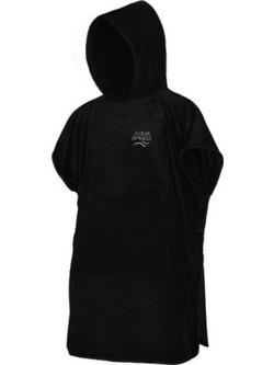 Aqua Speed Πόντσο Θαλάσσης Microfiber Μαύρο 21212-07