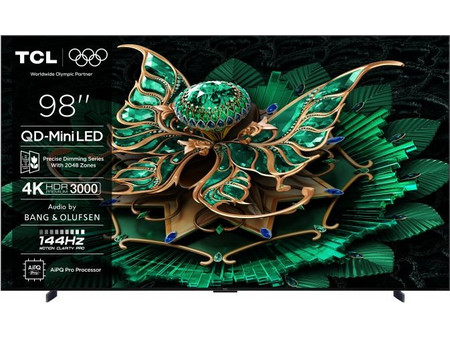 TCL QD-Mini LED 98C7K Smart Τηλεόραση 98" 4K Mini LED HDR (2025)