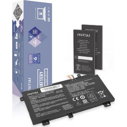 Mitsu BC/AS-FX504 Συμβατή Μπαταρία Laptop για Asus FX504/FX505/FX80G 3900mAh