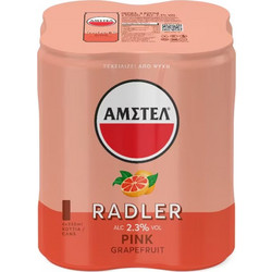 Amstel Radler Pink Grapefruit Μπύρα Κουτί 4x330ml