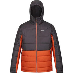 Regatta Ανδρικό Μπουφάν Χειμωνιάτικο Puffer Γκρι Πορτοκαλί RMN200-MZP