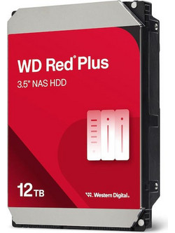Western Digital Red Plus 12TB HDD Σκληρός Δίσκος 3.5" SATA 3 7200rpm με 256MB Cache WD120EFGX