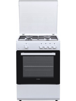 Hyundai HCGC25V-72604G/W Κουζίνα Αερίου 75lt με Εστίες Αερίου 60cm