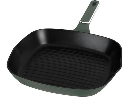 Berlinger Haus Grill Matte Green Collection Σχαροτήγανο Αλουμινίου Αντικολλητικό 28cm BH-8161