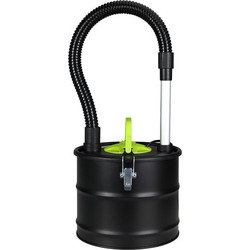 Bakaji Pellet 02830752 Σκούπα Στάχτης 800W με Κάδο 15lt