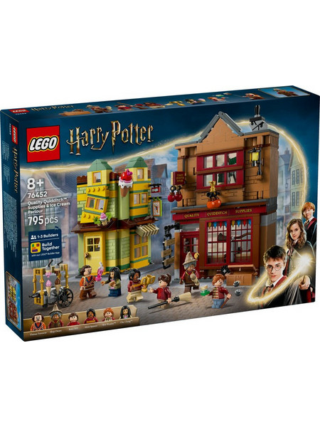 Lego Harry Potter Quality Quidditch Supplies & Ice Cream Parlour για 8+ Ετών 76452