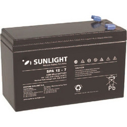 Sunlight SPA12-7 Μπαταρία VRLA-AGM 12V 7Ah