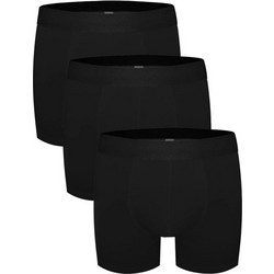 Darkzone Ανδρικά Μποξεράκια Σετ 3Pack Μαύρα DZN3333