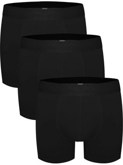 Darkzone Ανδρικά Μποξεράκια Σετ 3Pack Μαύρα DZN3333
