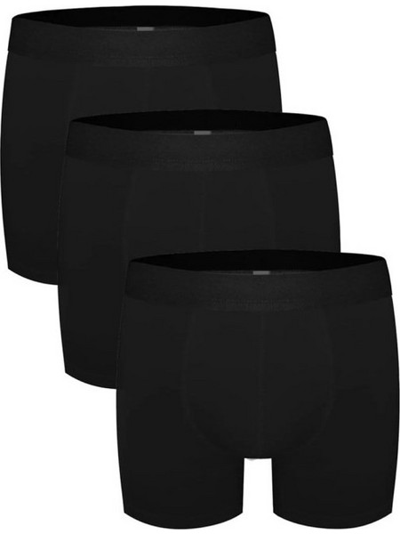 Darkzone Ανδρικά Μποξεράκια Σετ 3Pack Μαύρα DZN3333