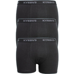 KYBBVS Ανδρικά Μποξεράκια Σετ 3Pack Μαύρα KB667