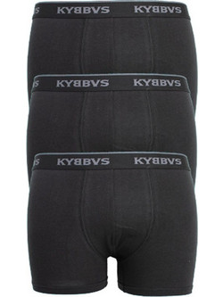 KYBBVS Ανδρικά Μποξεράκια Σετ 3Pack Μαύρα KB667