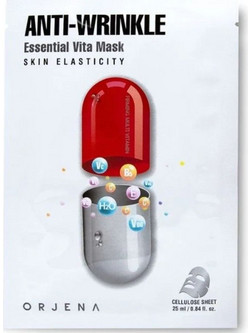 Orjena Essential Vita Sheet Μάσκα Προσώπου για Αντιγήρανση & Ενυδάτωση 25ml