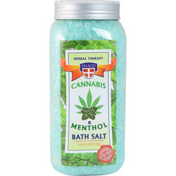 Palacio Cannabis & Menthol Άλατα Μπάνιου Κρύσταλλοι 900gr