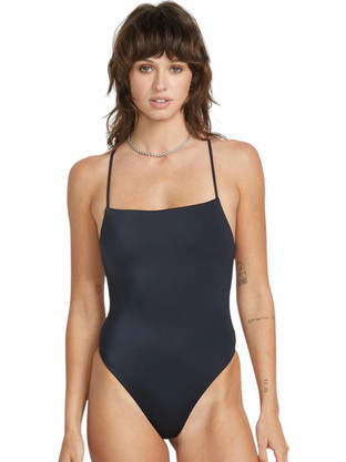 Volcom Ολόσωμο Μαγιό Μαύρο O3012500-BLK