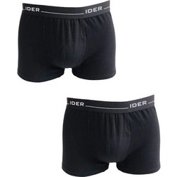 Ider Ανδρικά Μποξεράκια Σετ 2Pack Μαύρα 35002P-1922