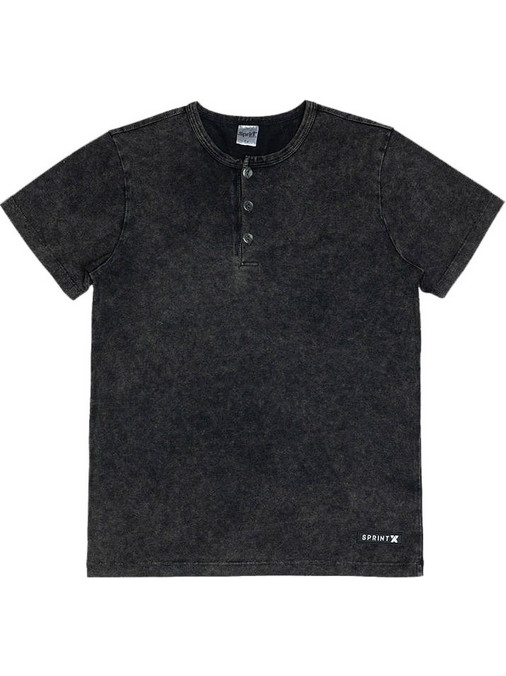 Sprint Παιδικό T-Shirt Κοντομάνικο Μαύρο 251-3048-204