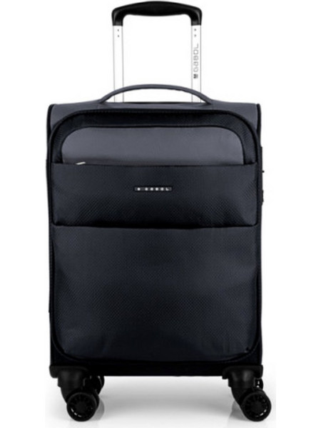 Gabol Cloud 114022001 Βαλίτσα Καμπίνας 55x38x20cm με 4 Ρόδες Μαύρη