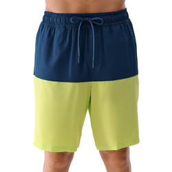 4F Ανδρικό Μαγιό Βερμούδα με Σχέδια Navy Μπλε Lime 4FWSS25UBDSM135-45S