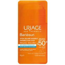 Uriage Invisible Αντηλιακό Stick Προσώπου Ματιών & Χειλιών SPF50+ 18gr