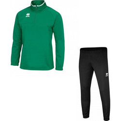 Errea Sport Mansel & Nevis Ανδρικό Σετ Φόρμας με Λάστιχο Μαύρο Πράσινο FG0K0Z00040
