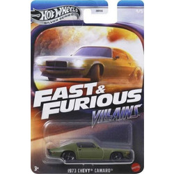 Mattel Hot Wheels Silver Series Fast & Furious Villains 1973 Chevy Camaro