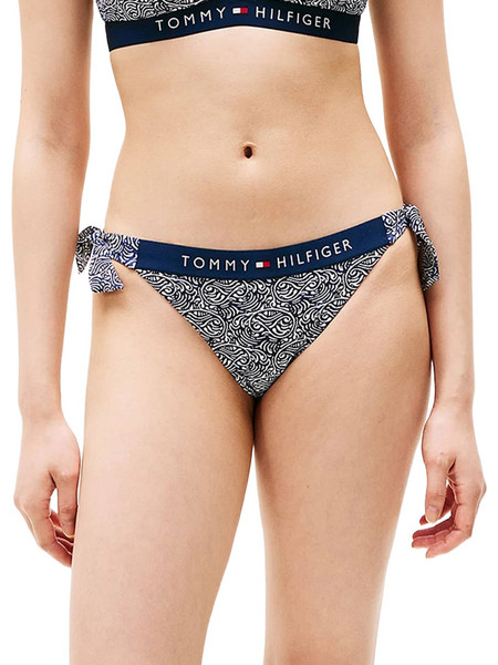 Tommy Hilfiger Bikini Brazil Navy Μπλε UW0UW05366-0YB