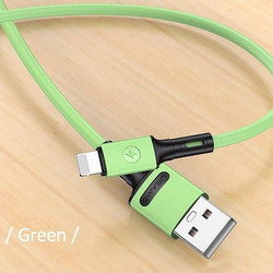 Usams U52 USB-A to Lightning Cable 2m Green 6958444988979