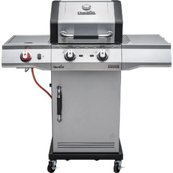 Char-Broil Advantage Pro S 2 Φορητή Ψησταριά Υγραερίου με 2 Εστίες και Πλαϊνό Μάτι 6.15kW Επιφάνειας 45x43.5cm 140975